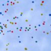 Gründung des Vereins - Luftballons am Himmel
